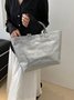 Lässig Wasserdicht PVC GROSSE KAPAZITÄT Handtasche