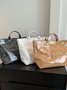Lässig Wasserdicht PVC GROSSE KAPAZITÄT Handtasche