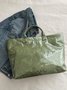 Lässig Wasserdicht PVC GROSSE KAPAZITÄT Handtasche