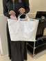 Lässig Wasserdicht PVC GROSSE KAPAZITÄT Handtasche