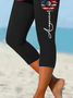Damen Sonnenblume Lässig Alle Jahreszeiten Lang Leggings