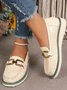 PU Alle Jahreszeiten Flache Schuhe