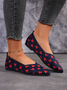 Alle Jahreszeiten Lässig Textil Flache Schuhe