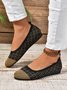 Textil Lässig Alle Jahreszeiten Flache Schuhe