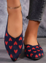 Alle Jahreszeiten Lässig Textil Flache Schuhe