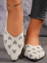 Alle Jahreszeiten Lässig Textil Flache Schuhe