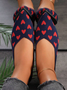 Alle Jahreszeiten Lässig Textil Flache Schuhe