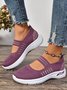 Lässig Textil Flache Schuhe