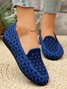 Textil Alle Jahreszeiten Ethnisch Flache Schuhe