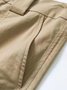 Damen Unifarben Lang Hose Lässig Frühling/Herbst Hose