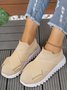 Textil Unifarben Lässig Flyknit Sneakers
