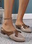 PU Farbblock Lässig Alle Jahreszeiten Flache Schuhe