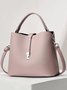 minimalistisch GROSSE KAPAZITÄT Eimer Tasche Mit Abnehmbar Umhängetasche Gurt