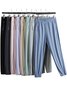 Damen Hose Elastische Taille Haremshosen Täglich Ausgehen Lässig Reißverschluss Nylon Unifarben Frühling/Herbst Hose