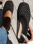 Alle Jahreszeiten Unifarben Textil Lässig Flache Schuhe