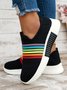 Unifarben Lässig Alle Jahreszeiten Textil Flyknit Sneakers