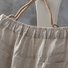 Damen Hose Täglich Ausgehen Lässig Baumwolle Leinen Unifarben Frühling/Herbst Hose