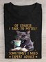 Damen Textbriefe Kurzarm T-Shirts T-Shirt Rundhals Lässig Sommer Oberteile