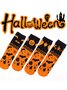 Lustig Halloween Paar Lässig Baumwolle Socken