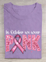 Damen Textbriefe Kurzarm T-Shirts T-Shirt Rundhals Lässig Sommer Oberteile