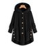 Damen Frühling/Herbst Oberbekleidung Lässig Unifarben Langarm Kapuze Jacke