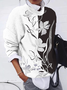 Damen Rundhals Geometrisch Reißverschluss Lässig Frühling/Herbst Langarm Sweatshirt