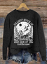 Damen Winter 3d Drucken Lässig Langarm Rundhals Strickpullover