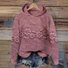 Damen Kapuze Ethnisch Lässig Frühling/Herbst Langarm Sweatshirt