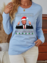 Damen Langarm T-Shirts T-Shirt Frühling/Herbst Figur Jersey Rundhals Täglich Ausgehen Lässig Oberteile