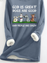 Damen Rundhals Textbriefe Lässig Winter Langarm Sweatshirt