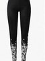 Damen Lässig 3d Drucken Jersey Alle Jahreszeiten Lang Leggings