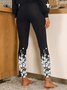 Damen Lässig 3d Drucken Jersey Alle Jahreszeiten Lang Leggings