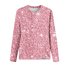 Damen Langarm T-Shirts T-Shirt Frühling/Herbst Unifarben Jersey Rundhals Urlaub Ausgehen Retro Oberteile