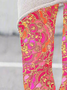 Damen Lässig Ethnisch Jersey Alle Jahreszeiten Lang Leggings
