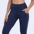 Damen Lässig Unifarben Winter Knöchelhose Leggings