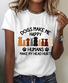 Damen Kurzarm T-Shirts T-Shirt Sommer Tier Baumwolle Rundhals Täglich Ausgehen Lässig Oberteile