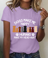Damen Kurzarm T-Shirts T-Shirt Sommer Tier Baumwolle Rundhals Täglich Ausgehen Lässig Oberteile