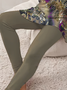 Damen Geblümt Täglich Ausgehen Zwei Stücke Set Langarm Lässig Frühling/Herbst Bluse mit Hose Matching Set