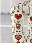 Damen Lässig Geblümt Jersey Alle Jahreszeiten Print Lang Leggings