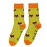 Süß Tiere, Katzen und Hunde, Farbe verstopft Mitte-Begriff Baumwolle Socken