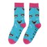 Süß Tiere, Katzen und Hunde, Farbe verstopft Mitte-Begriff Baumwolle Socken