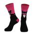 Süß Tiere, Katzen und Hunde, Farbe verstopft Mitte-Begriff Baumwolle Socken