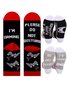 SLOGAN Farbe verstopft Mittler Tube Spiel Socken