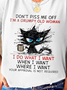Damen Textbriefe Kurzarm T-Shirts T-Shirt Rundhals Print Lässig Sommer T-Shirt mit Grafik Oberteile