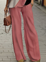 Damen Geometrisch Print Zweiteiliges Set Täglich Langarm Lässig Frühling/Herbst Bluse mit Hose Matching Set