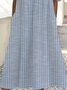 Damen Gestreift Kurzarm Sommer Print Kleid Rundhals Täglich Lässig Maxikleid Etuikleid H-Linie Kleid