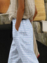 Damen Geometrisch Lang Hose Lässig Frühling/Herbst Hose