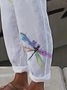 Damen Libelle Lang Hose Lässig Frühling/Herbst Hose