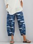 Damen Tier Lang Hose Lässig Frühling/Herbst Hose