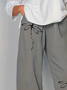 Damen Geblümt Caprihosen Hose Lässig Sommer Hose